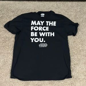 Amazing Essential small black and white barely worn Star Wars tee shirt.